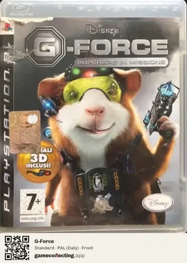 G-Force PlayStation 3, Italy box front