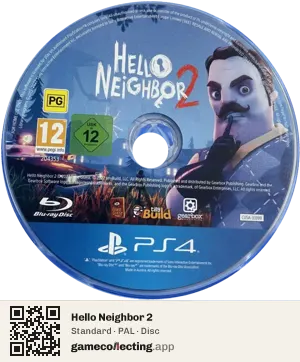 Hello Neighbor 2 PlayStation 4, PAL disc