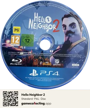 Hello Neighbor 2 PlayStation 4, PAL disc