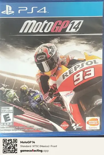 MotoGP 14 PlayStation 4, Mexico box front