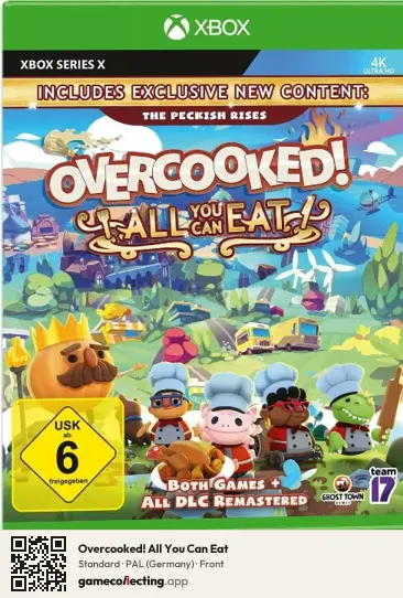 Overcooked! All You Can Eat Xbox Series X, Germany box front