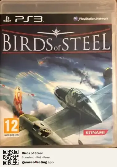 Birds of Steel PlayStation 3, PAL box front
