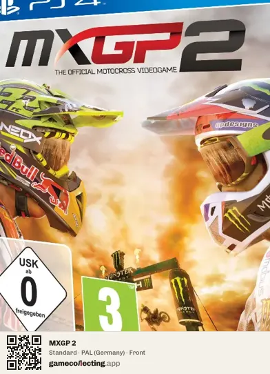 MXGP 2 PlayStation 4, Germany box front