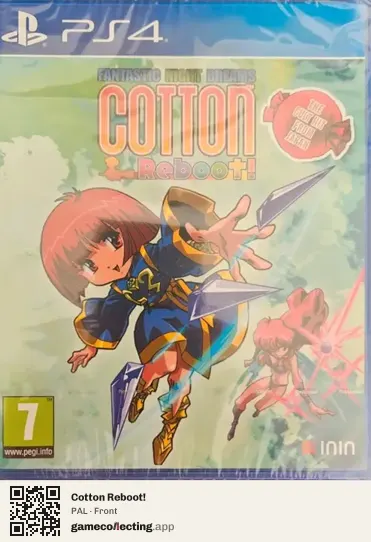Cotton Reboot! PlayStation 4, PAL box front