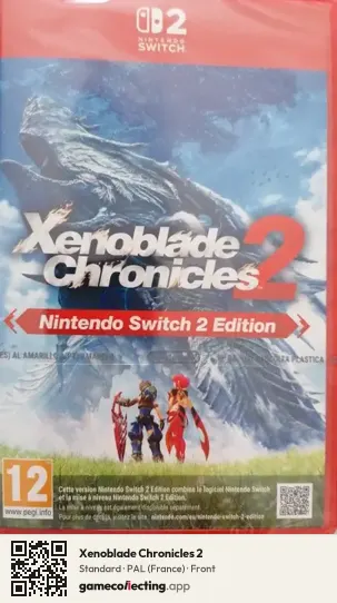 Xenoblade Chronicles 2 Nintendo Switch 2, France box front