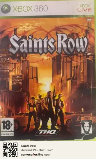 Saints Row Xbox 360, Italy box front