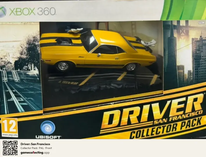Driver: San Francisco Xbox 360, PAL box front