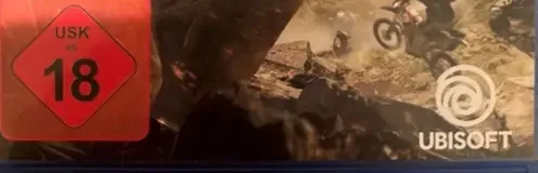 Tom Clancy's Ghost Recon: Wildlands, the USK square on its front
