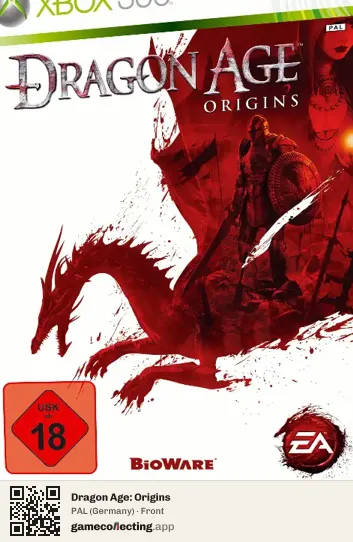 Dragon Age: Origins Xbox 360, Germany box front