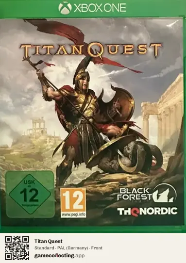 Titan Quest Xbox One, Germany box front
