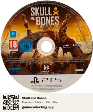 Skull and Bones PlayStation 5, PAL disc
