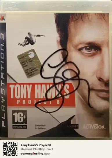 Tony Hawk's Project 8 PlayStation 3, Italy box front