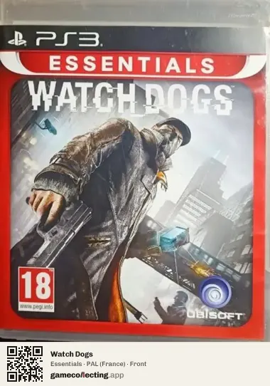 Watch Dogs PlayStation 3, France box front