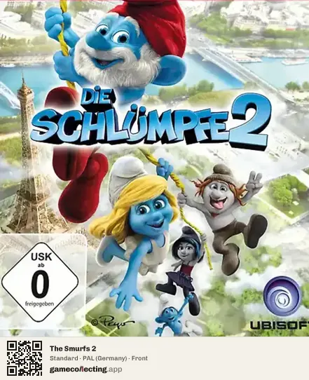 The Smurfs 2 PlayStation 3, Germany box front