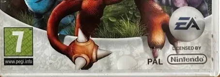 Spore Hero, the PEGI square on its front