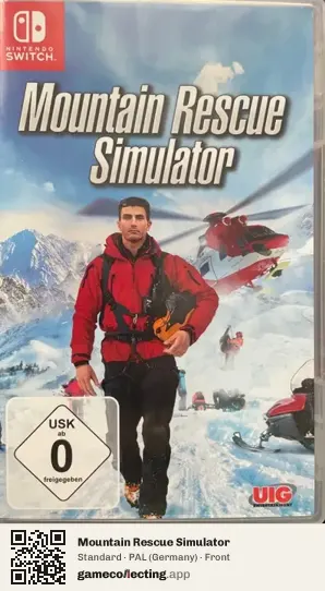 Mountain Rescue Simulator Nintendo Switch, Germany box front