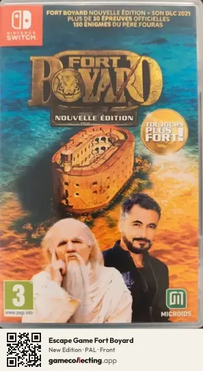 Escape Game Fort Boyard Nintendo Switch, PAL box front