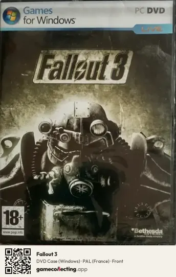 Fallout 3 Computer, France box front