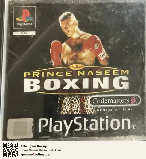 Mike Tyson Boxing PlayStation, PAL box front