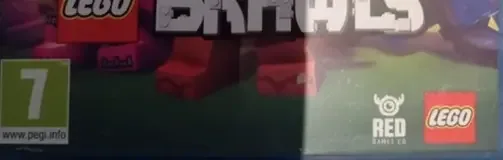 LEGO Brawls, the PEGI square on its front