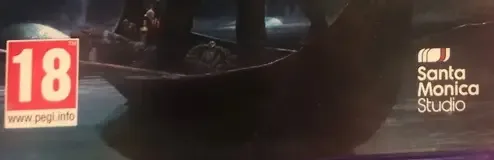 God of War, the PEGI square on its front