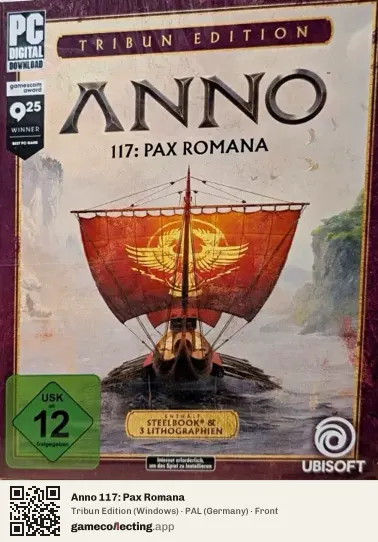 Anno 117: Pax Romana Computer, Germany box front