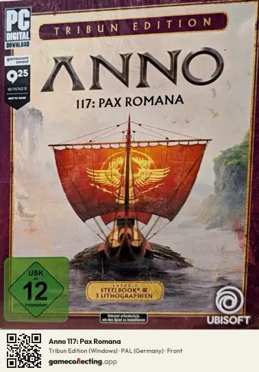 Anno 117: Pax Romana Computer, Germany box front