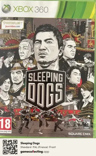 Sleeping Dogs Xbox 360, France box front
