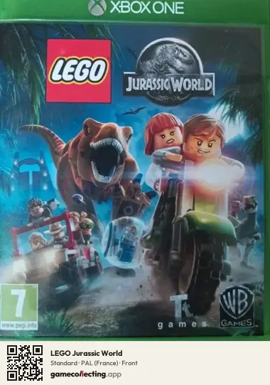 LEGO Jurassic World Xbox One, France box front