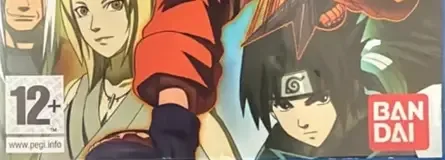 Naruto: Ultimate Ninja 2, the PEGI square on its front