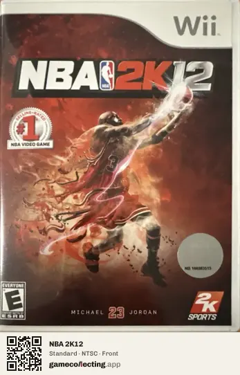 NBA 2K12 Nintendo Wii, NTSC box front