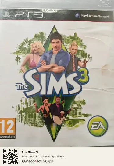 The Sims 3 PlayStation 3, Germany box front