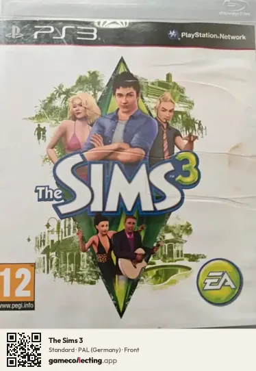The Sims 3 PlayStation 3, Germany box front