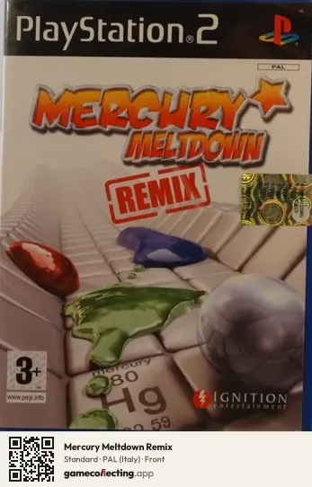 Mercury Meltdown Remix PlayStation 2, Italy box front