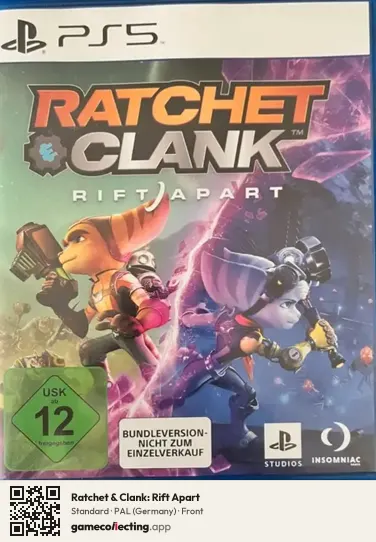 Ratchet & Clank: Rift Apart PlayStation 5, Germany box front
