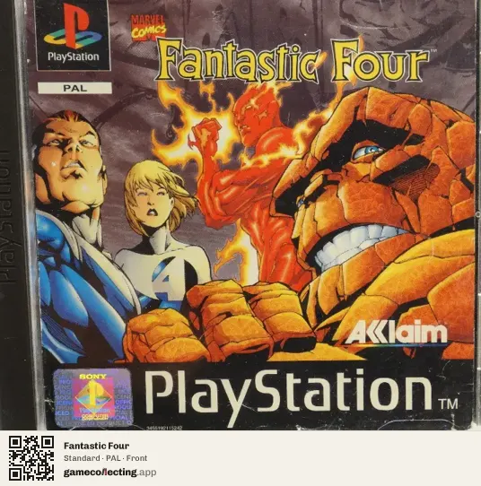 Fantastic Four PlayStation, PAL box front
