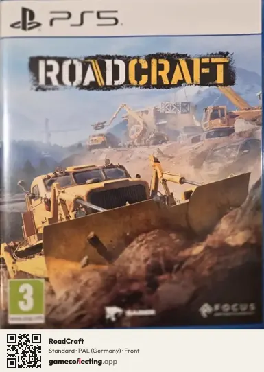 RoadCraft PlayStation 5, Germany box front