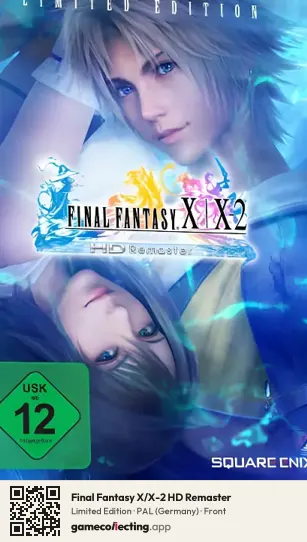 Final Fantasy X/X-2 HD Remaster PlayStation 3, Germany box front