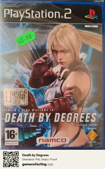 Death by Degrees PlayStation 2, Italy box front