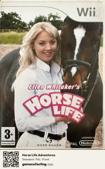 Horse Life Adventures Nintendo Wii, PAL box front