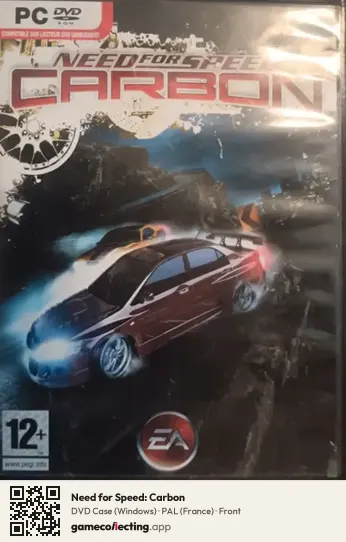 Need for Speed: Carbon Computer, France box front