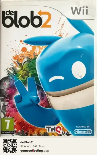 de Blob 2 Nintendo Wii, PAL box front