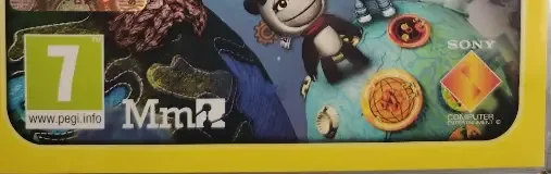 LittleBigPlanet 2, the USK square on its front