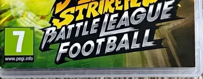 Mario Strikers: Battle League, the PEGI square on its front