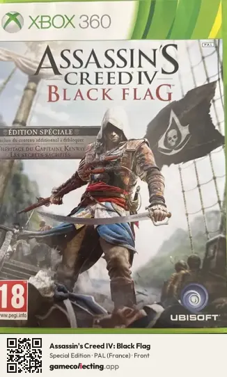 Assassin's Creed IV: Black Flag Xbox 360, France box front