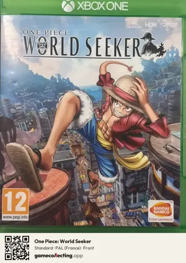 One Piece: World Seeker Xbox One, France box front