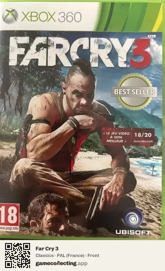 Far Cry 3 Xbox 360, France box front