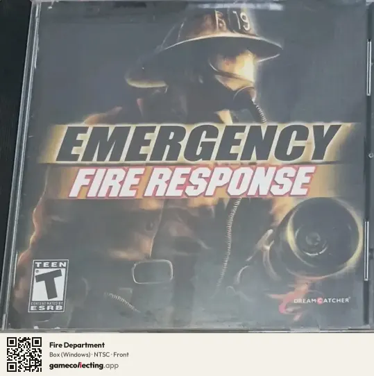 Fire Department Computer, NTSC box front