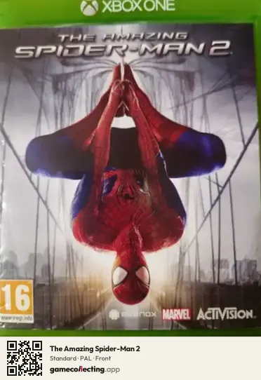 The Amazing Spider-Man 2 Xbox One, PAL box front