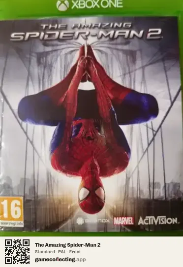 The Amazing Spider-Man 2 Xbox One, PAL box front